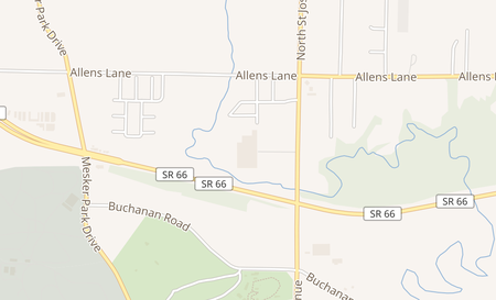 map of 2800 N Saint Joseph Ave West Evansville, IN 47720