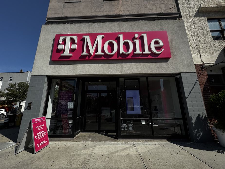 Exterior photo of T-Mobile Store at Grand & Graham, Brooklyn, NY