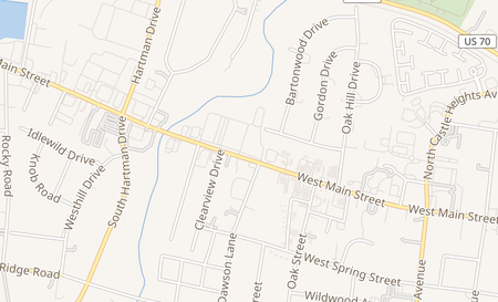map of 1037 W Main St 106 Lebanon, TN 37087