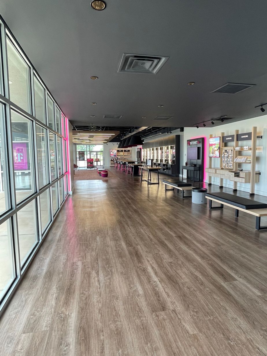 Interior photo of T-Mobile Store at S Loop 289 & 66th, Lubbock, TX