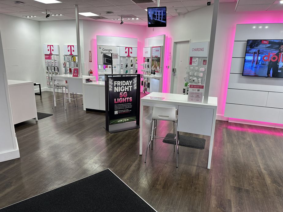 Interior photo of T-Mobile Store at Paseo Nuevo, Santa Barbara, CA