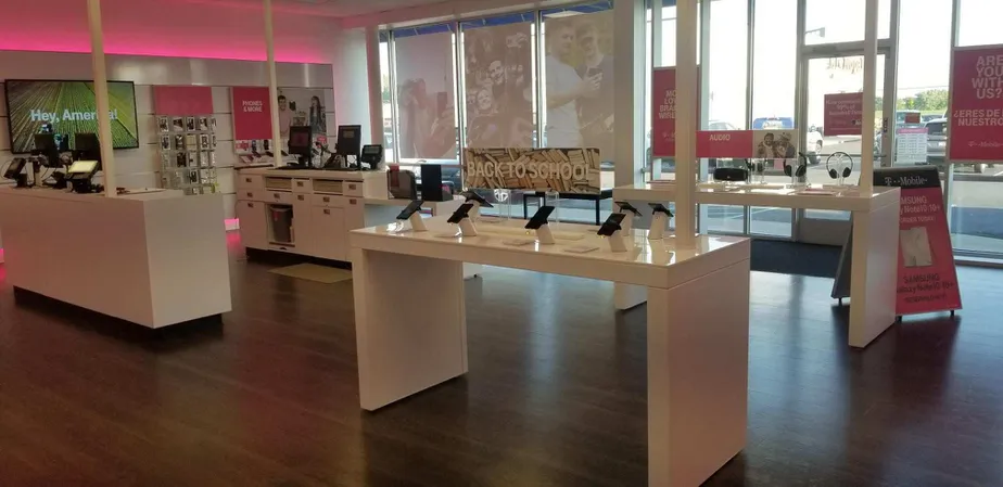 Interior photo of T-Mobile Store at E Tipton St & Myers Ln, Seymour, IN