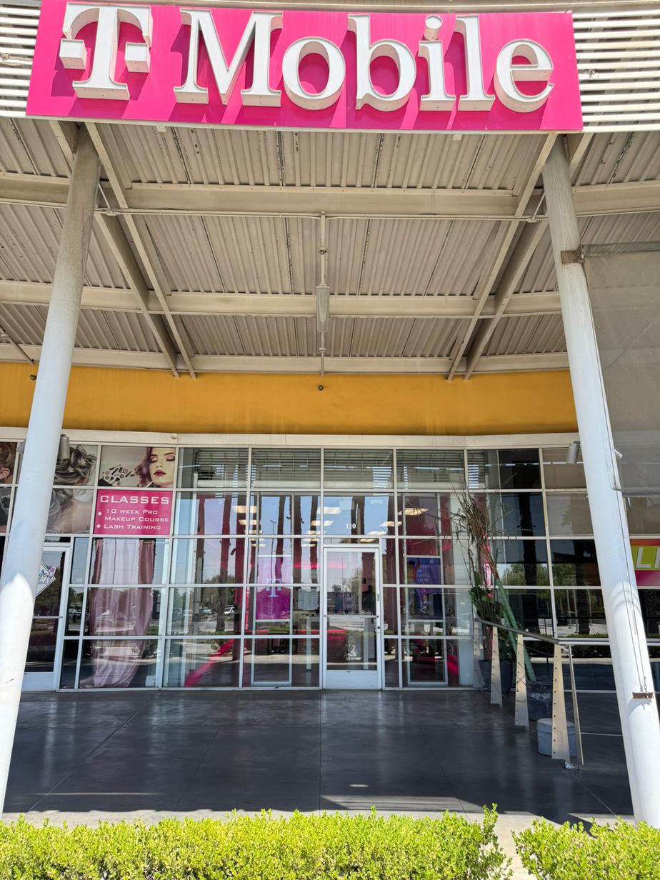 Exterior photo of T-Mobile Store at Limonite Ave & El Palomino Dr, Riverside, CA