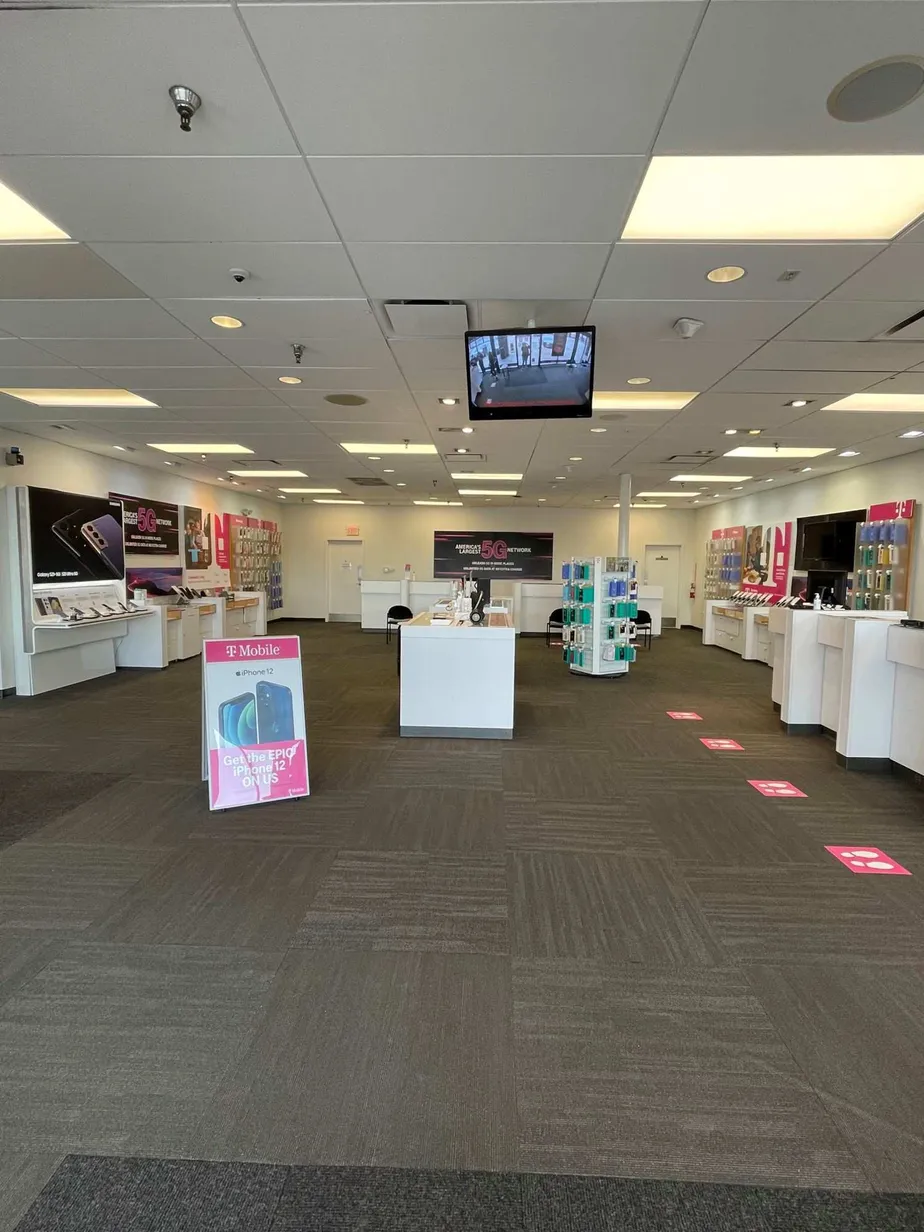 Interior photo of T-Mobile Store at Town East Blvd & Pavillion CT, Mesquite, TX
