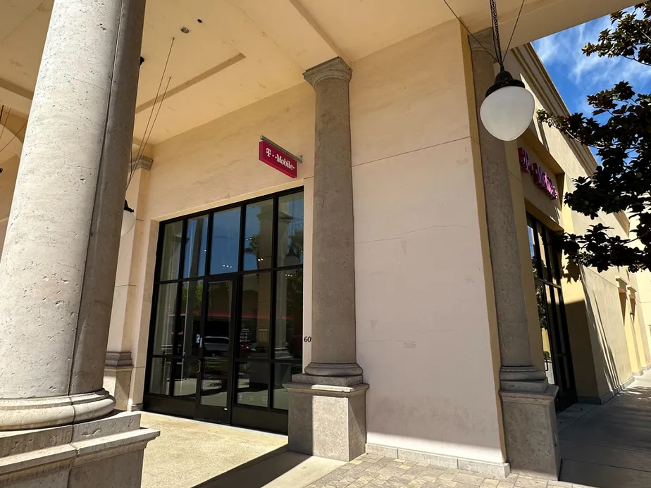  Exterior photo of T-Mobile Store at Palladio At Broadstone, Folsom, CA 