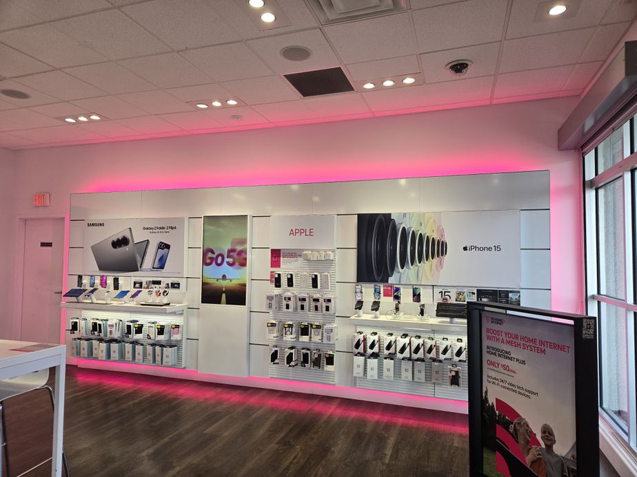 Interior photo of T-Mobile Store at Brookpark & Ridge, Parma, OH