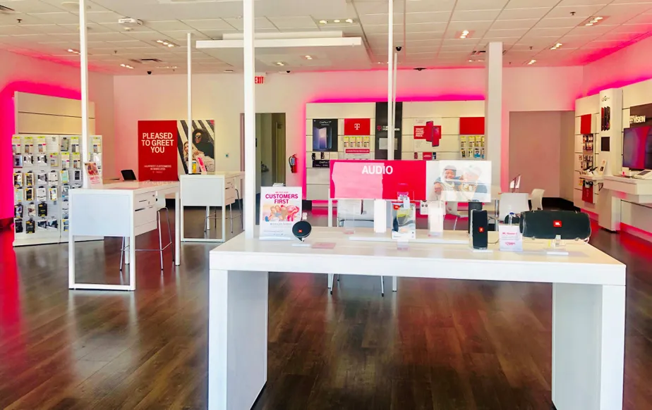 Interior photo of T-Mobile Store at Hwy 121 & Glade Rd, Euless, TX