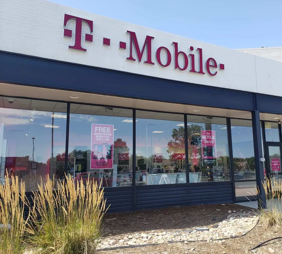 Exterior photo of T-Mobile store at Iliff Ave & Buckley Rd, Aurora, CO