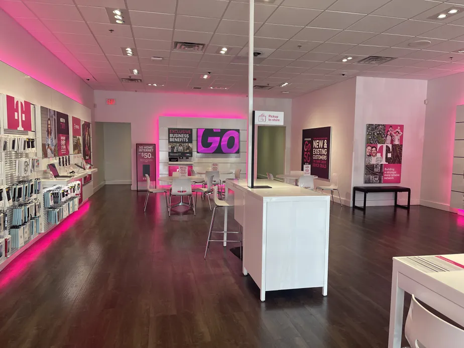 Interior photo of T-Mobile Store at White Oak Village, Richmond, VA