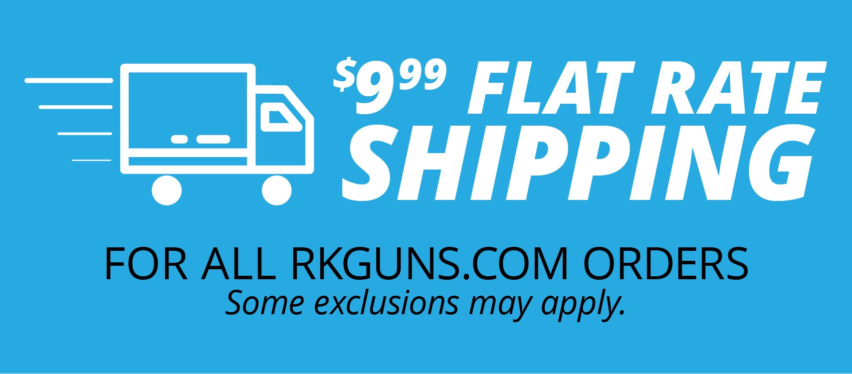 flat rate shipping