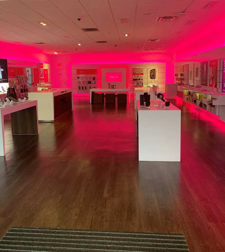 Interior photo of T-Mobile Store at Concord Mills Blvd & Thunder Rd NW, Concord, NC