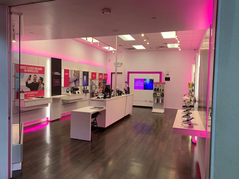 Interior photo of T-Mobile Store at Chico Mall 2, Chico, CA