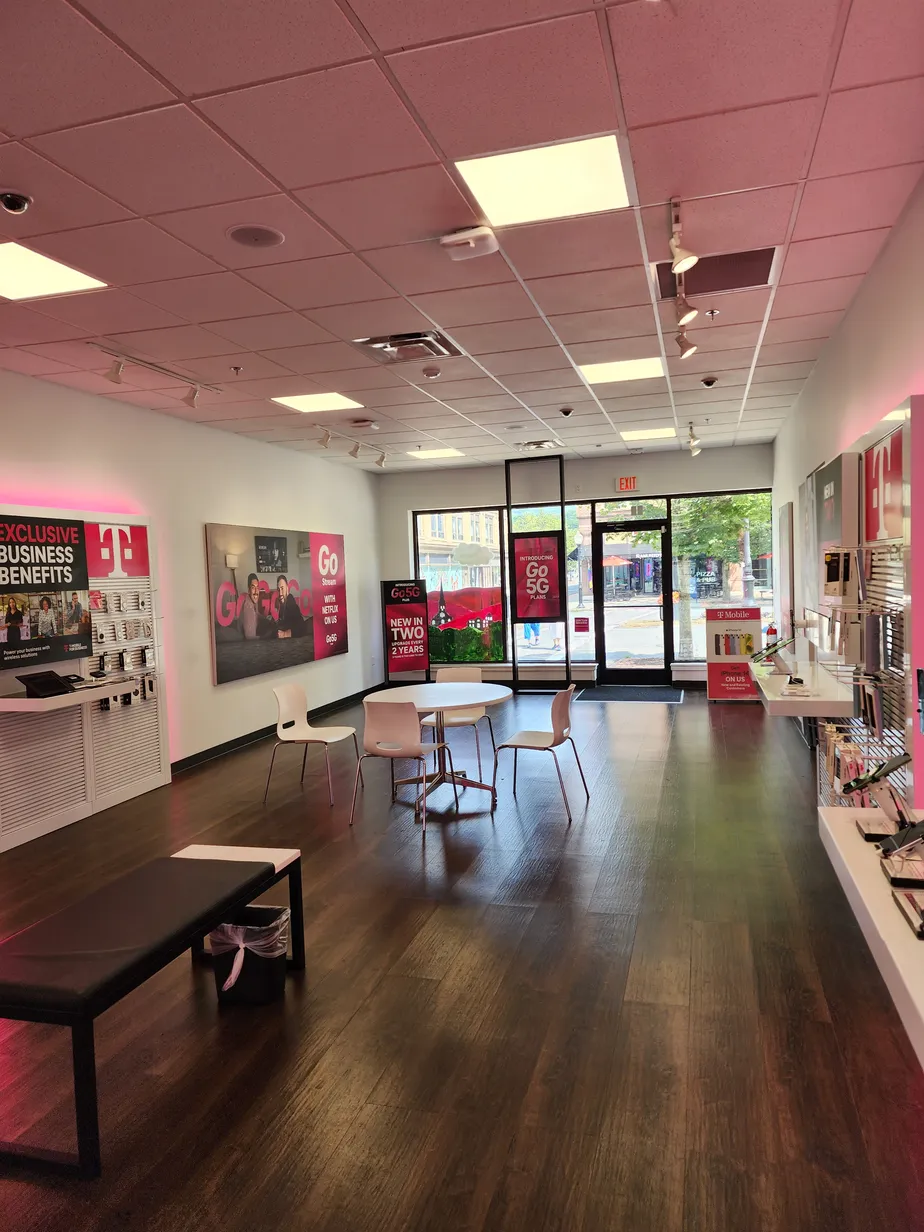  Interior photo of T-Mobile Store at The Plaza of Main St, North Adams, MA 