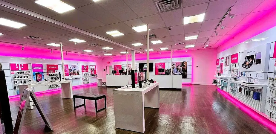 Interior photo of T-Mobile Store at Broad St & Cortez Blvd, Brooksville, FL