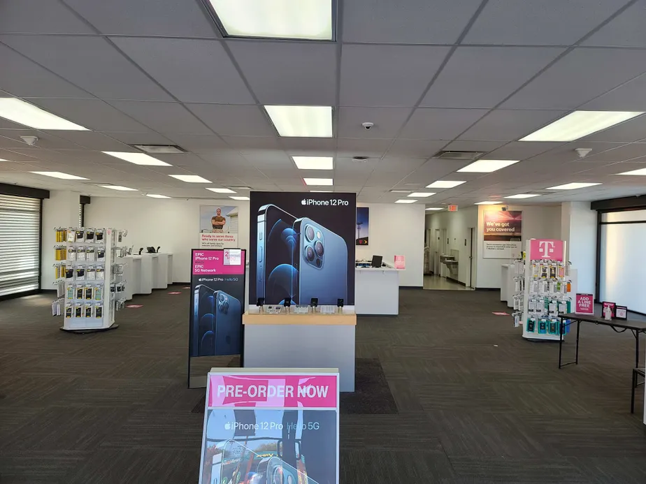 Interior photo of T-Mobile Store at NW Cache Rd & NW Erwin Ln, Lawton, OK
