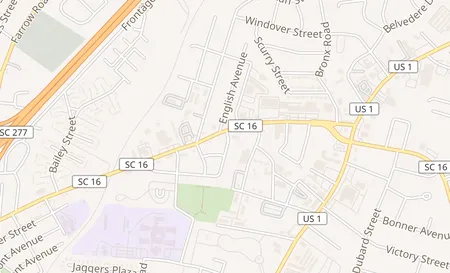 map of 3946 Westbeltline Blvd. Columbia, SC 29204