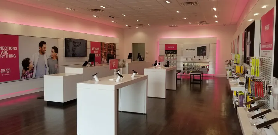 Interior photo of T-Mobile Store at Wilma Rudolph Blvd & Needmore Rd, Clarksville, TN