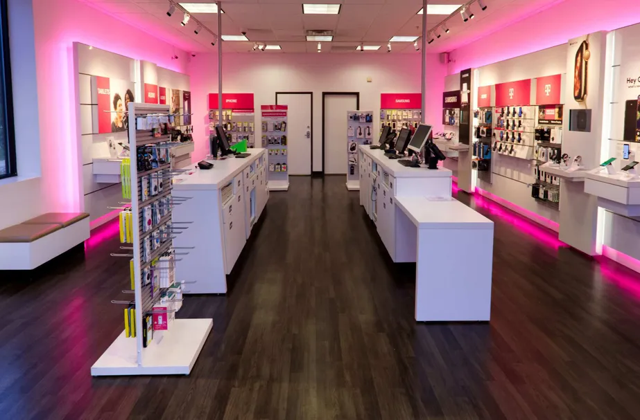 Interior photo of T-Mobile Store at 12th Street & Crossroads 1, Rochester, MN