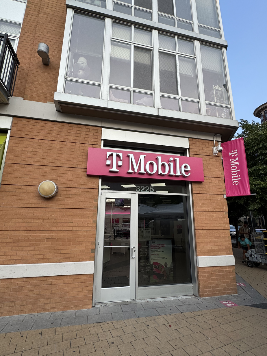  Exterior photo of T-Mobile Store at 14th & Park, Washington, DC 