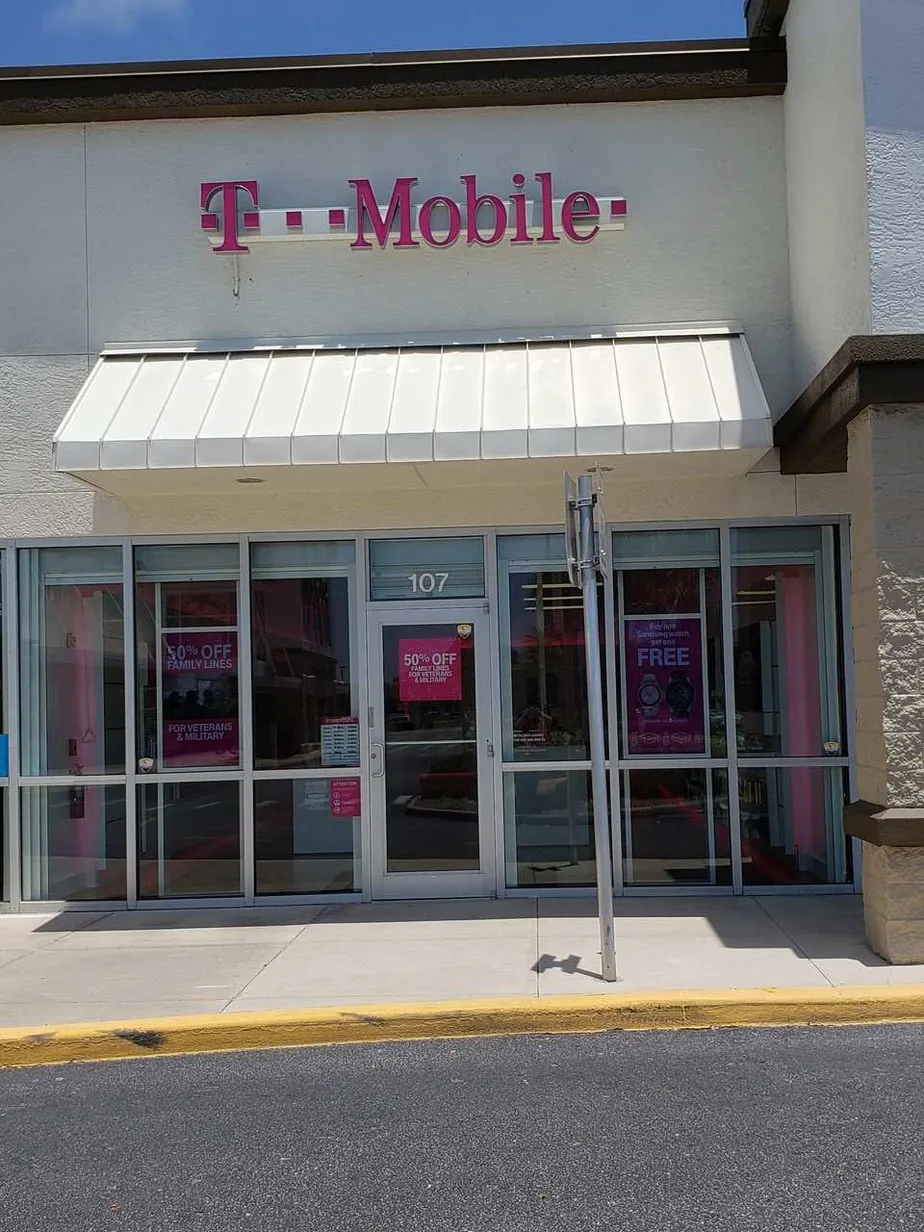 Exterior photo of T-Mobile store at N Atlantic Ave & S Shepard, Cocoa Beach, FL