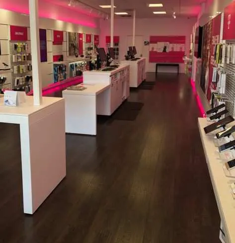 Interior photo of T-Mobile Store at Atlanta Hwy & Mullinax Rd, Alpharetta, GA