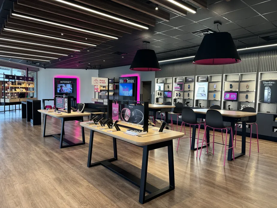  Interior photo of T-Mobile Store at Market East, Mesquite, TX 