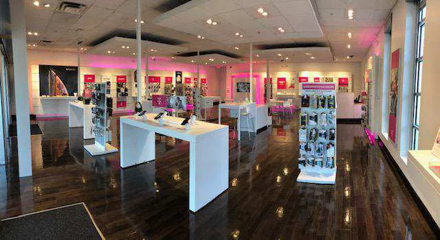 Interior photo of T-Mobile Store at Northlake Blvd & Congress Ave, Palm Beach Gardens, FL