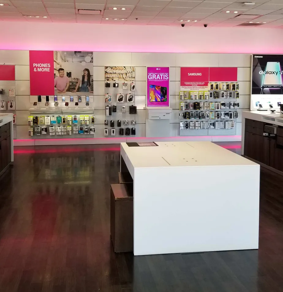 Interior photo of T-Mobile Store at Ih-37 & S New Braunfels Ave, San Antonio, TX