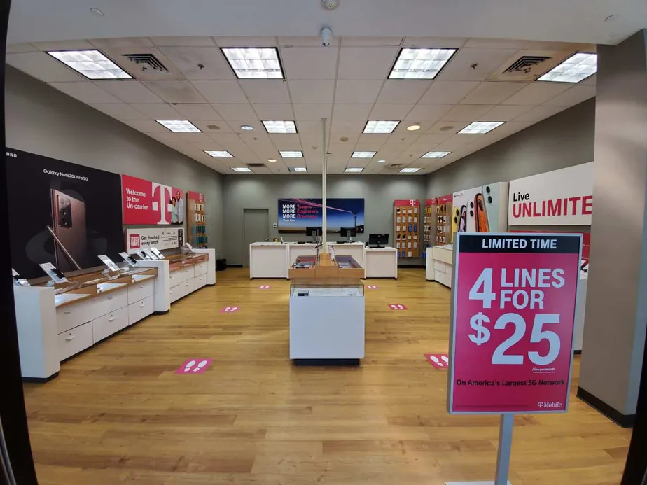 Interior photo of T-Mobile Store at Coastland Center 5, Naples, FL