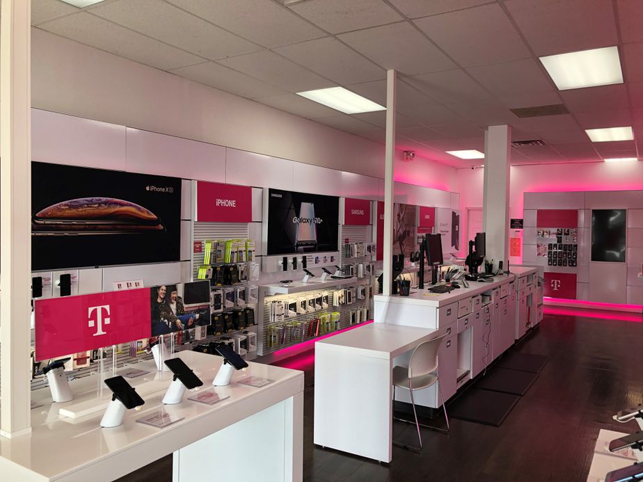 Interior photo of T-Mobile Store at Tops Plaza, East Aurora, NY