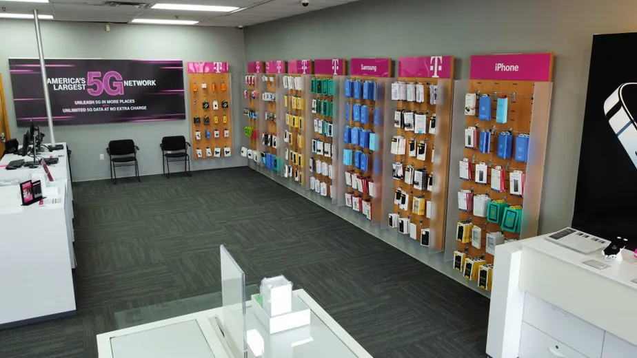 Interior photo of T-Mobile Store at Gratiot Ave & 31 Mile Rd, Richmond, MI