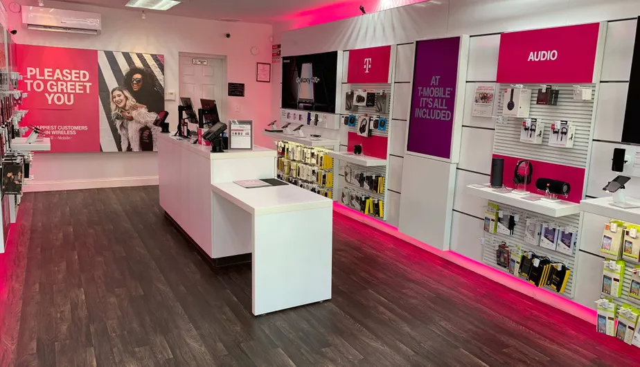 Interior photo of T-Mobile Store at North 7th Street & Liberty St, Allentown, PA