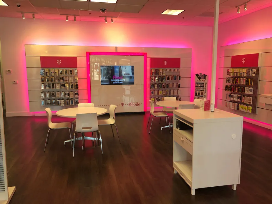 Interior photo of T-Mobile Store at Wolf Ranch Town Center, Georgetown, TX