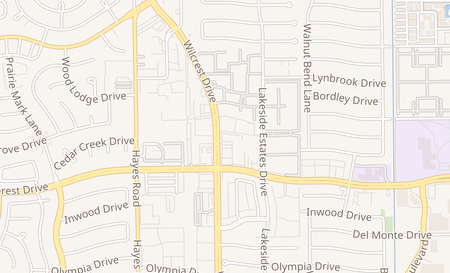 map of 1401 Wilcrest Dr. Houston, TX 77042