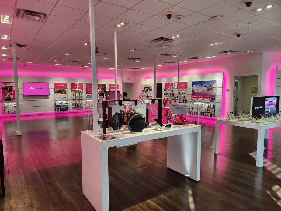 Interior photo of T-Mobile Store at Rainbow & 215, Las Vegas, NV