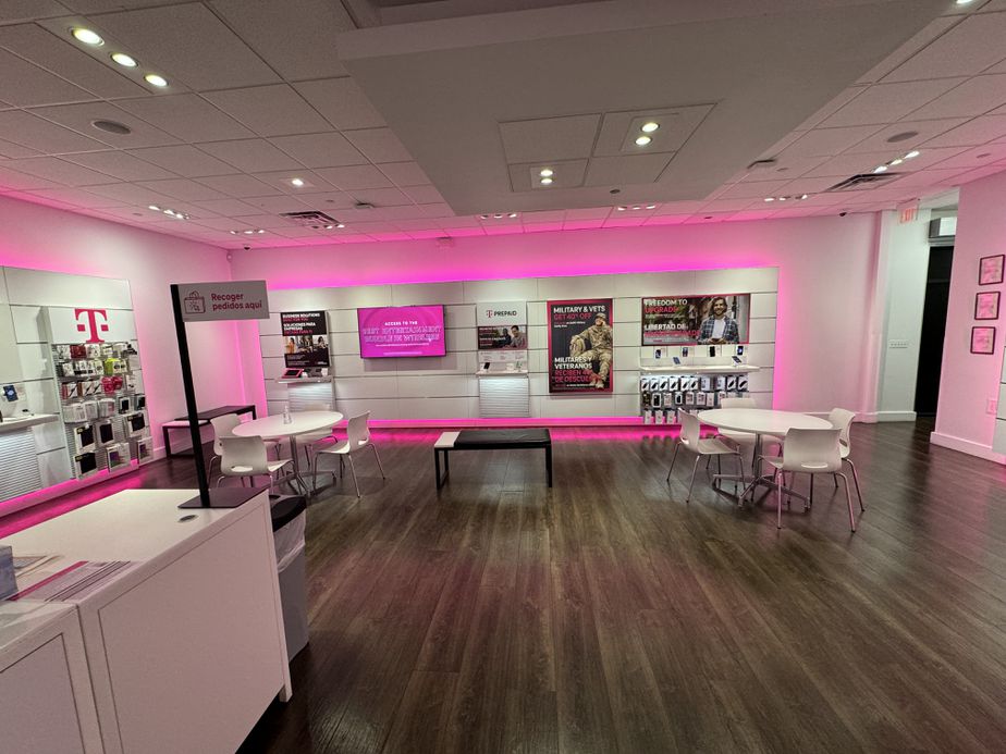 Interior photo of T-Mobile Store at Cheyenne & Civic Center, North Las Vegas, NV