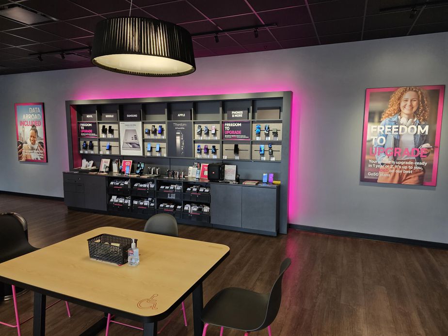 Interior photo of T-Mobile Store at Rand Rd & Old Rand Rd, Lake Zurich, IL
