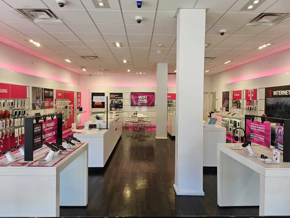 Interior photo of T-Mobile Store at Broadway & 24th, Los Angeles, CA