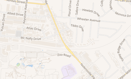 map of 3734 Nolensville Pike Ste B Nashville, TN 37211