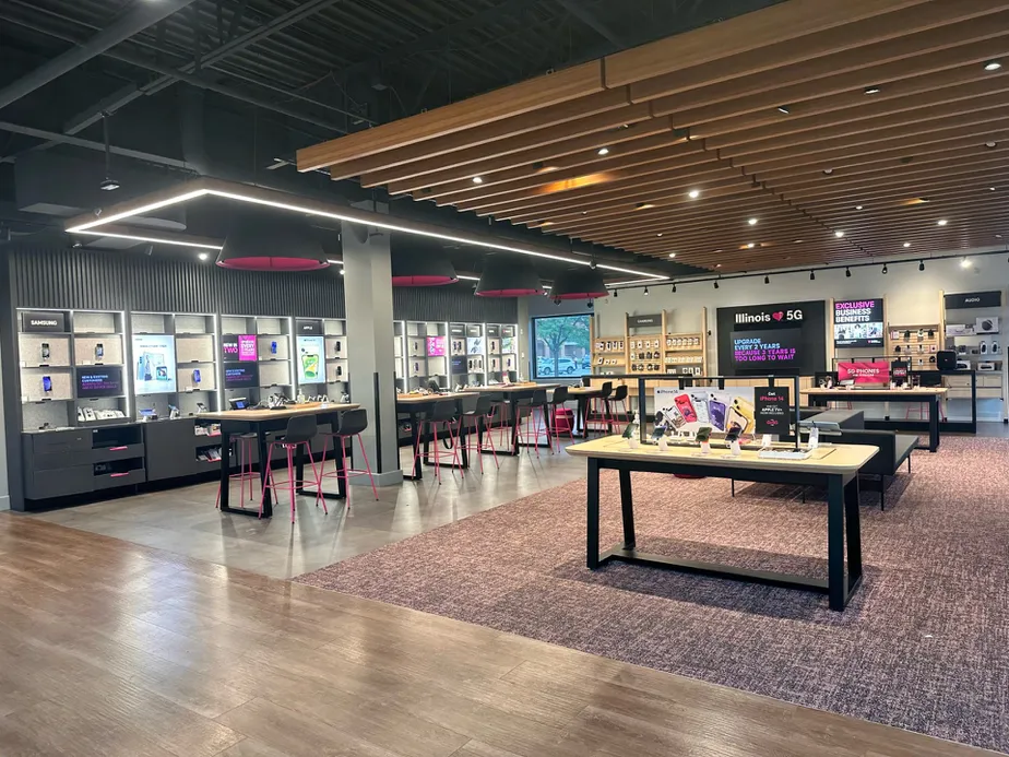 Interior photo of T-Mobile Store at Skokie Blvd & Lake Cook Rd, Northbrook, IL