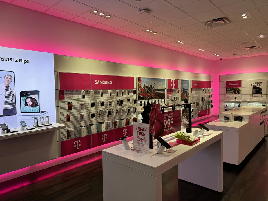  Interior photo of T-Mobile Store at Capital Mall, Olympia, WA 