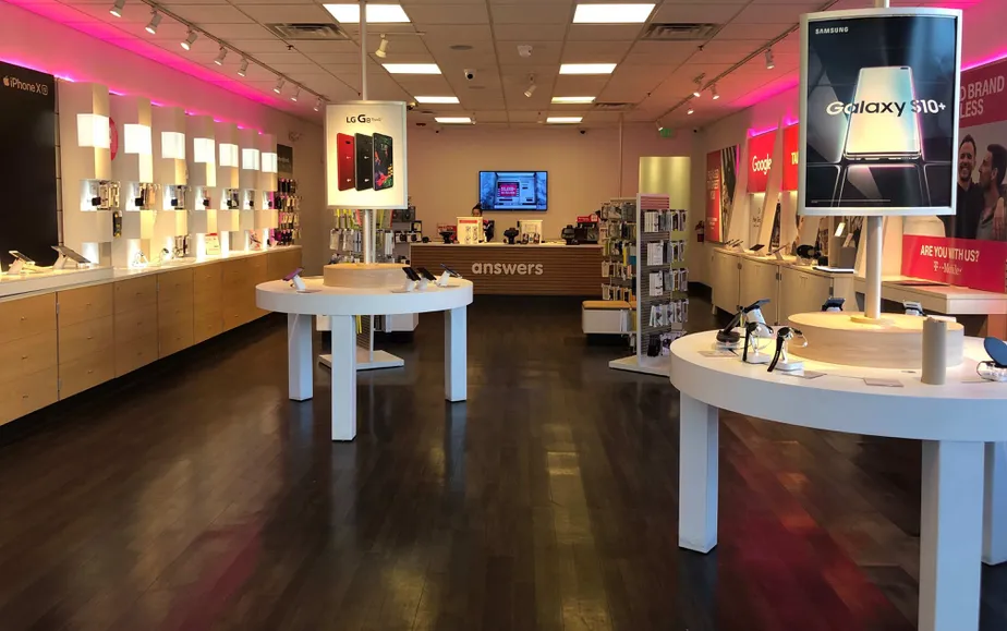 Interior photo of T-Mobile Store at Colfax & Gaylord 3, Denver, CO