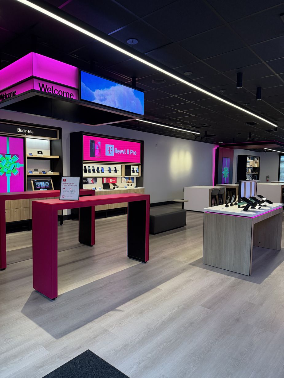  Interior photo of T-Mobile Store at E 17th & Irvine, Costa Mesa, CA 