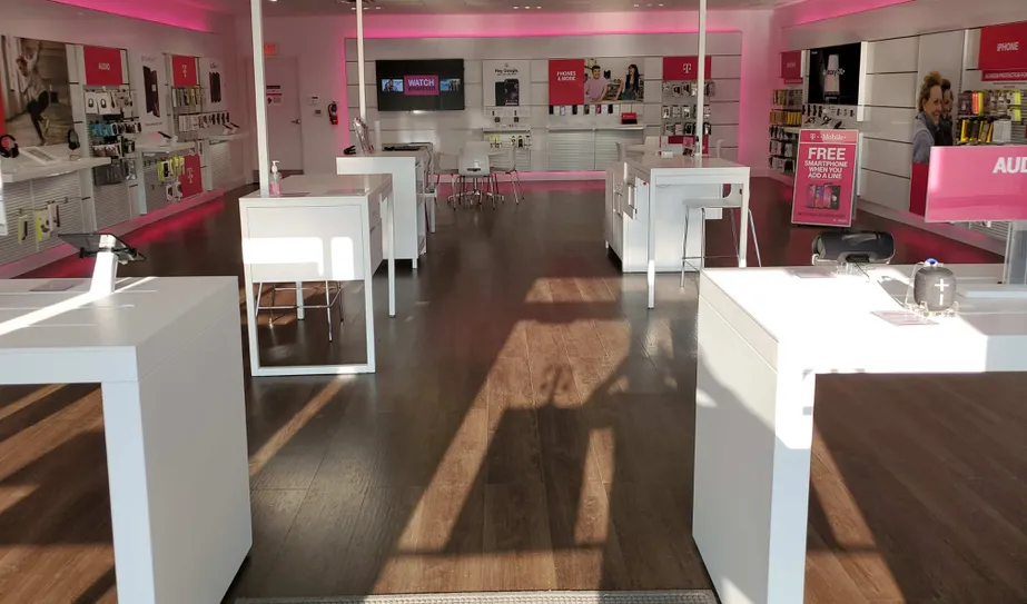 Interior photo of T-Mobile Store at 3rd & Helen, Terre Haute, IN