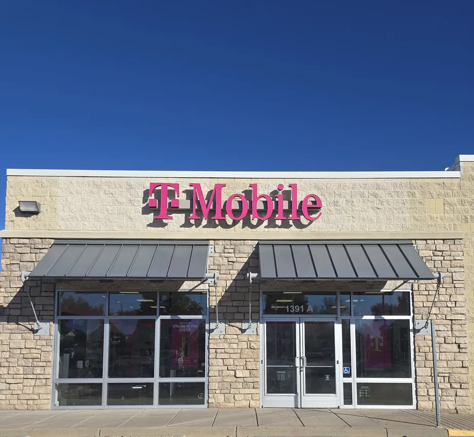  Exterior photo of T-Mobile Store at 120th Ave & N Lafayette St, Thornton, CO 