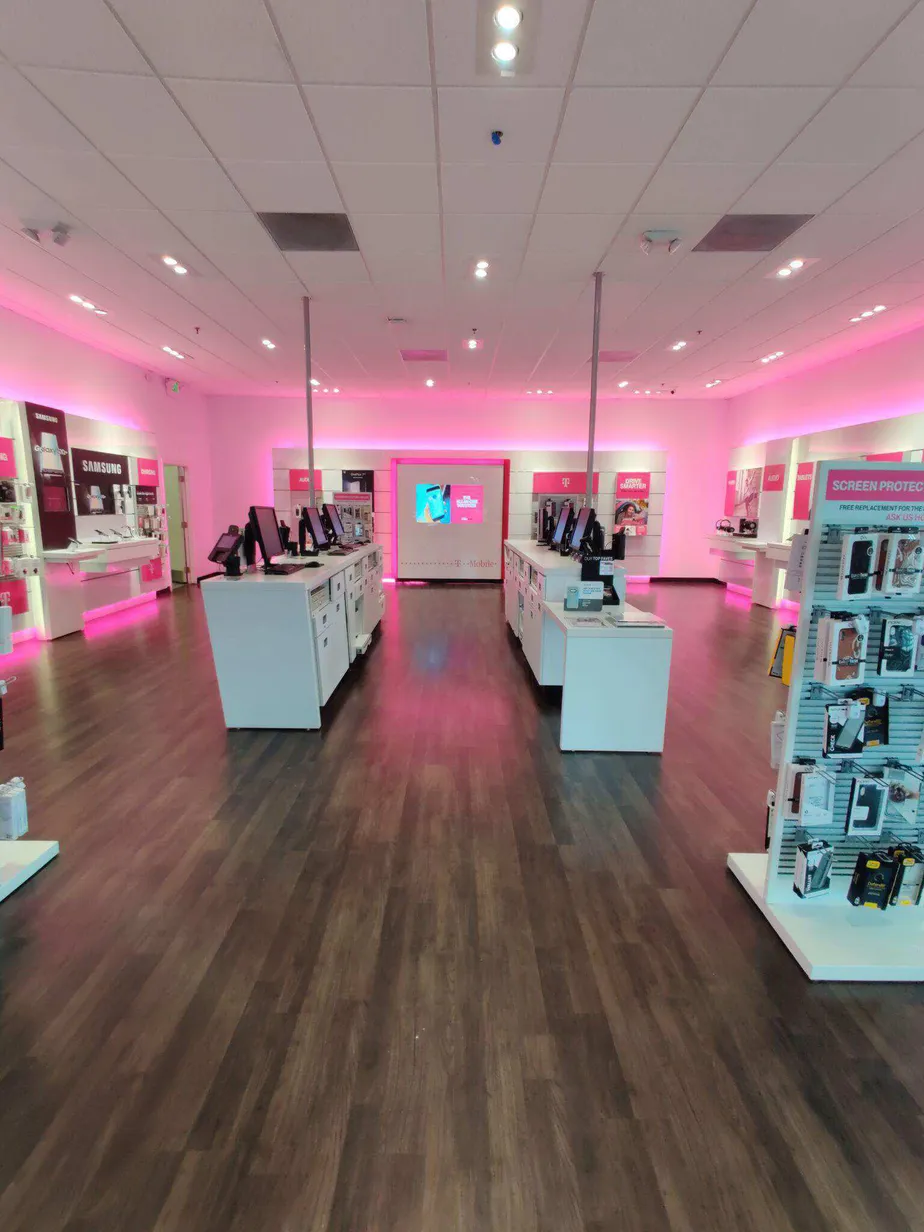 Interior photo of T-Mobile Store at 12th & Centennial, Hanford, CA