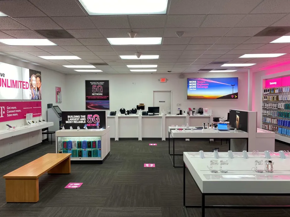 Interior photo of T-Mobile Store at SW Archer Rd & SW 35th Blvd, Gainesville, FL