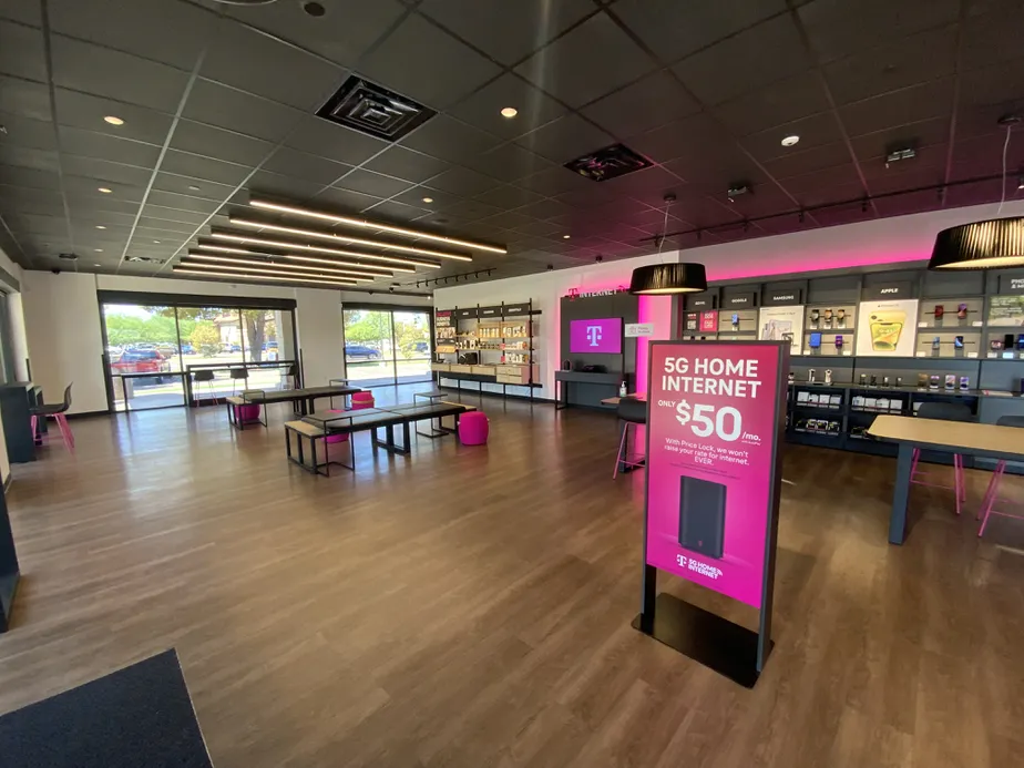 Interior photo of T-Mobile Store at Dobson & Baseline, Mesa, AZ