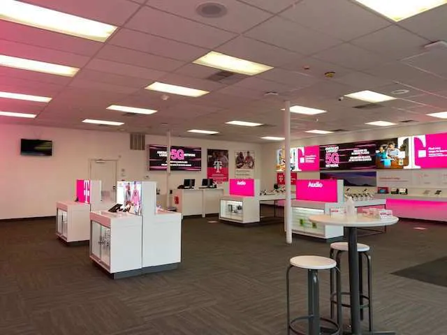 Interior photo of T-Mobile Store at E Amarillo Blvd & N Aldredge St, Amarillo, TX