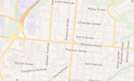 map of 5810 Madison RD C Cincinnati, OH 45227